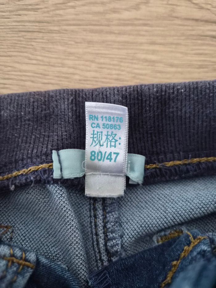 Jeans bleu, Obaïbi, 18 mois - photo numéro 4