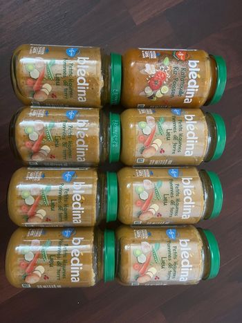 Petites Pots des 6 /8 mois 