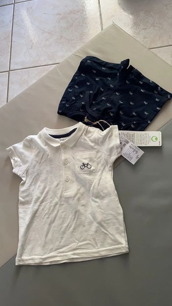 Ensemble été 12 mois neuf