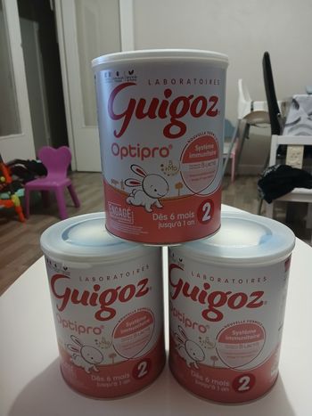 Guigoz optipro 2ème âge