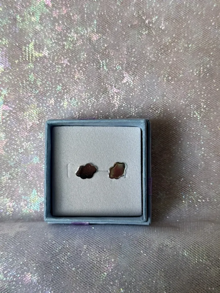 Boucles d’oreille nuage