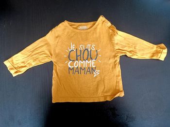 T shirt manches longues 3 mois