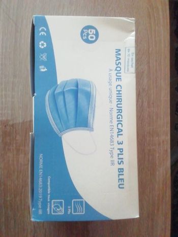 Boîte de masques chirurgicaux