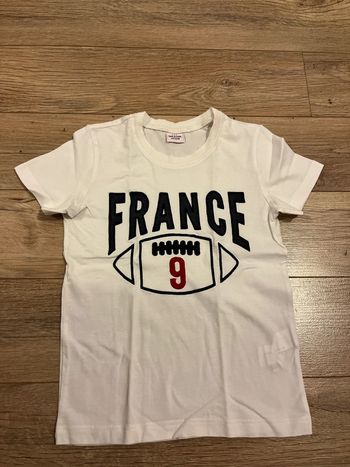 6 ans - tee shirt rugby France TAO