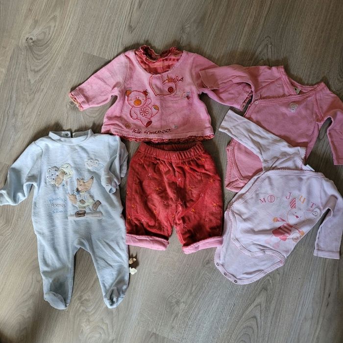 Lot vêt fille hiver 3 mois 60 cm Absorba - photo numéro 2