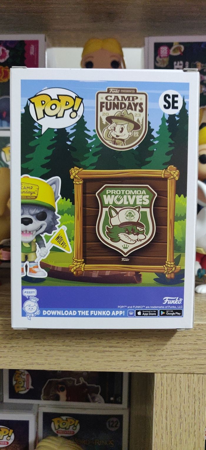 Funko pop protomoa wolves camp fundays limited SE - photo numéro 3