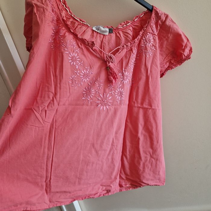 42 tee-shirt rose saumon - photo numéro 5