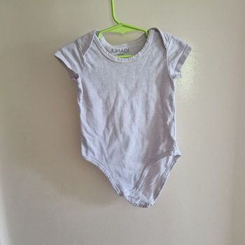 18-24 mois body rosé lila