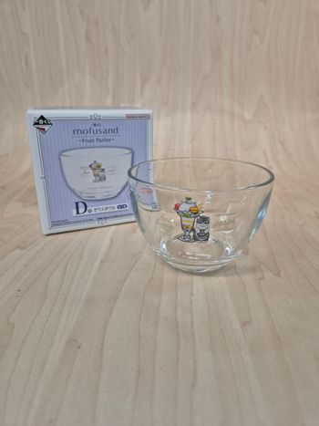 Coupelle en verre Mofusand Ichibankuji "Fruit Parlor". 
