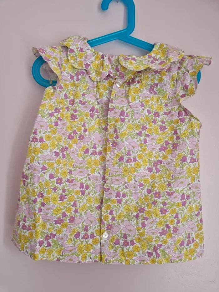 Blouse Jacadi liberty 6ans Poppy and Daisy - photo numéro 7