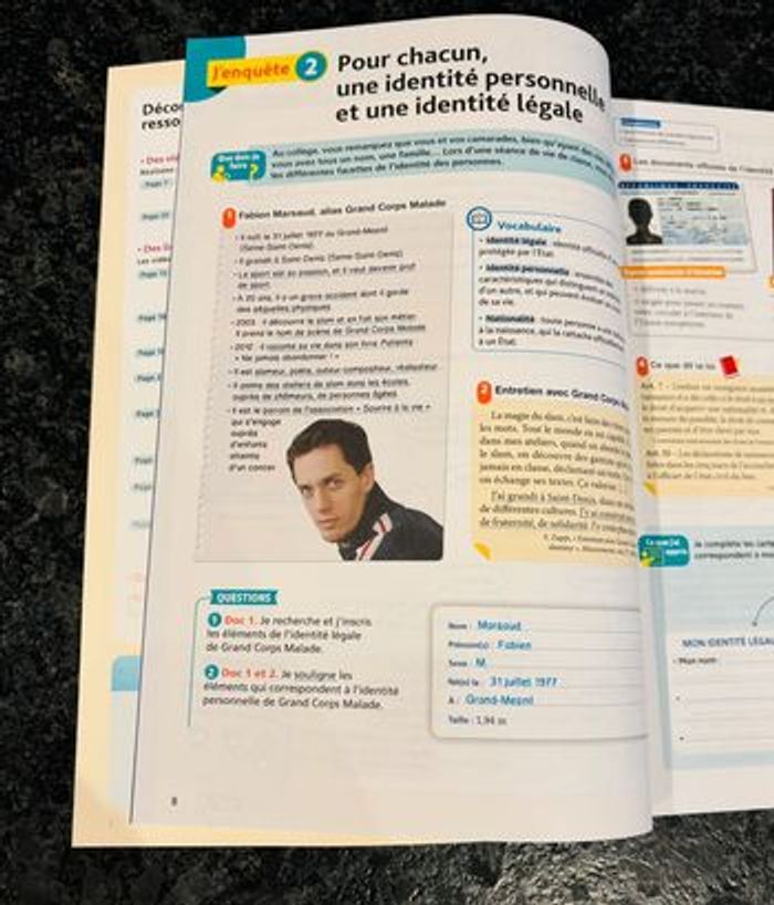 Cahier Citoyens aujourd’hui niveau 5e neuf - photo numéro 3