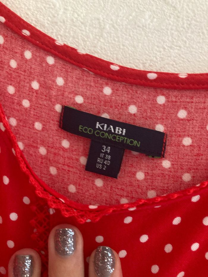 robe d'été rouge - photo numéro 10