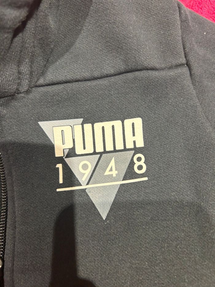 Veste Puma enfant 6 ans à capuche - photo numéro 4