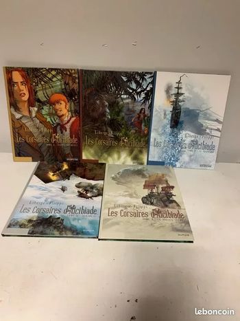 LesCorsaires d alcibiade lot de 5 bd