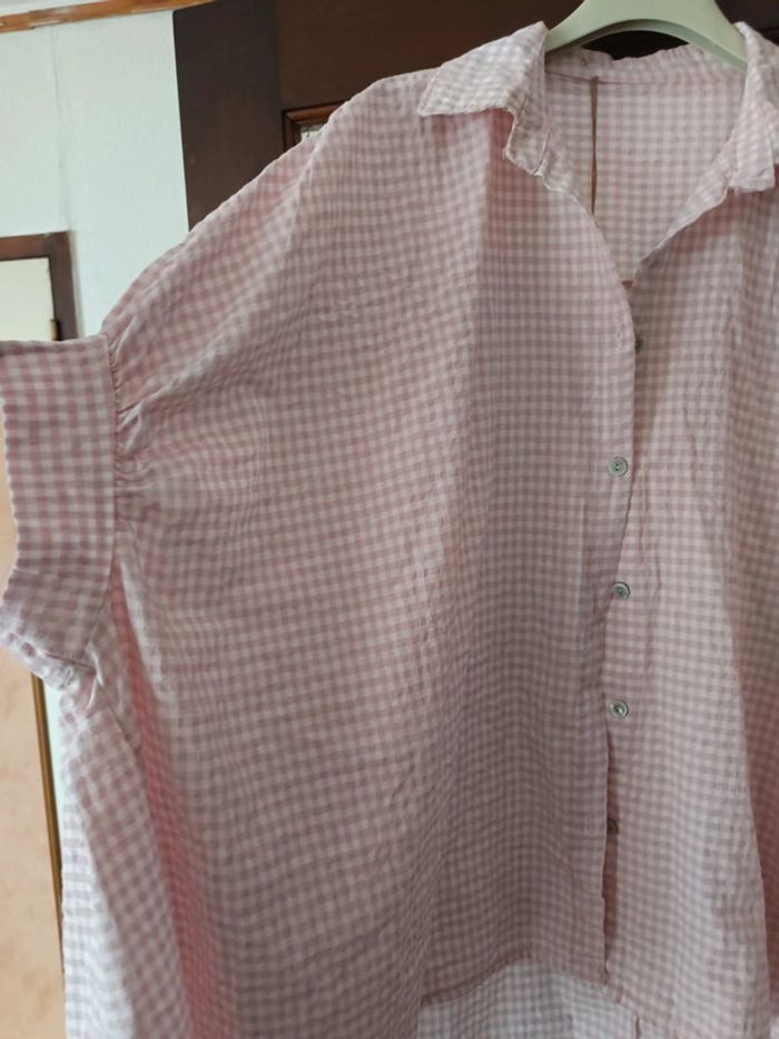 Chemise a carreaux vichy - photo numéro 2