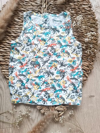 🦎 tee shirt garçon orchestra 6 mois 🦎