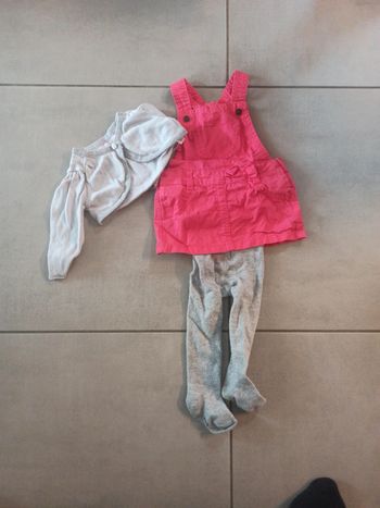 Ensemble robes gilet 3 mois