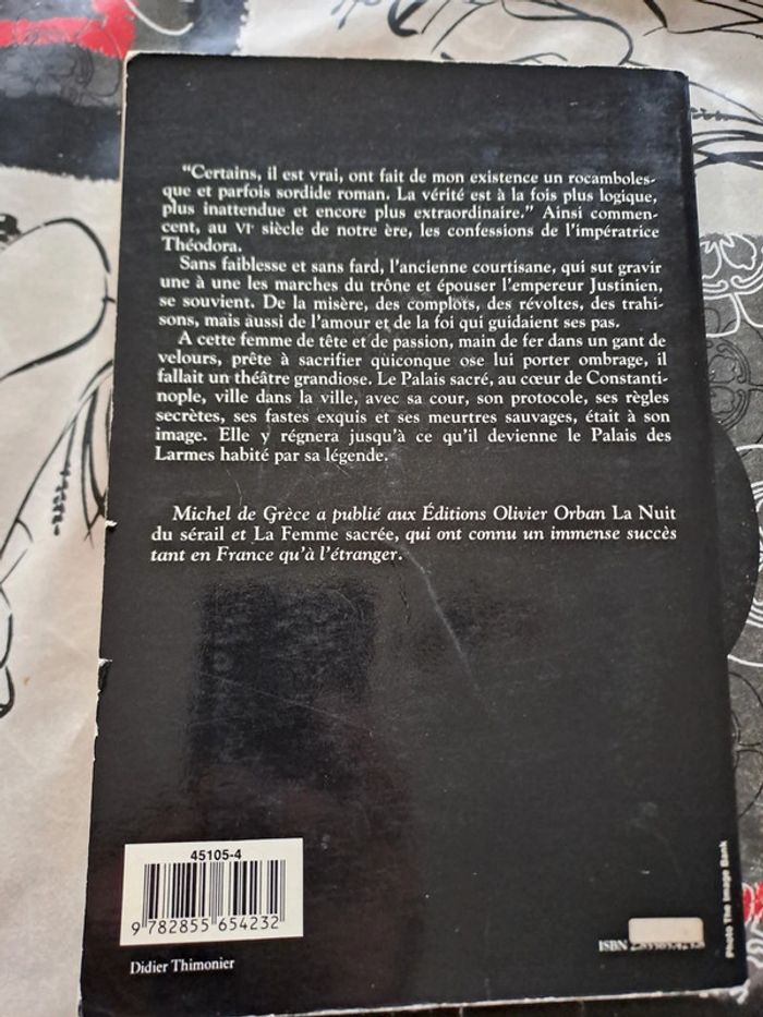 Livre Le Palais des Larmes, Michel de Grèce - photo numéro 2