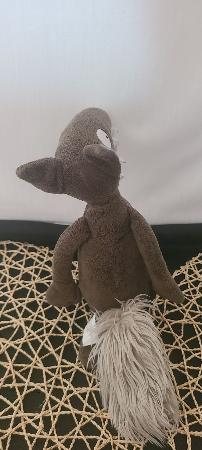 LOUP - PELUCHE MOYENNE NUE auzou - photo numéro 3