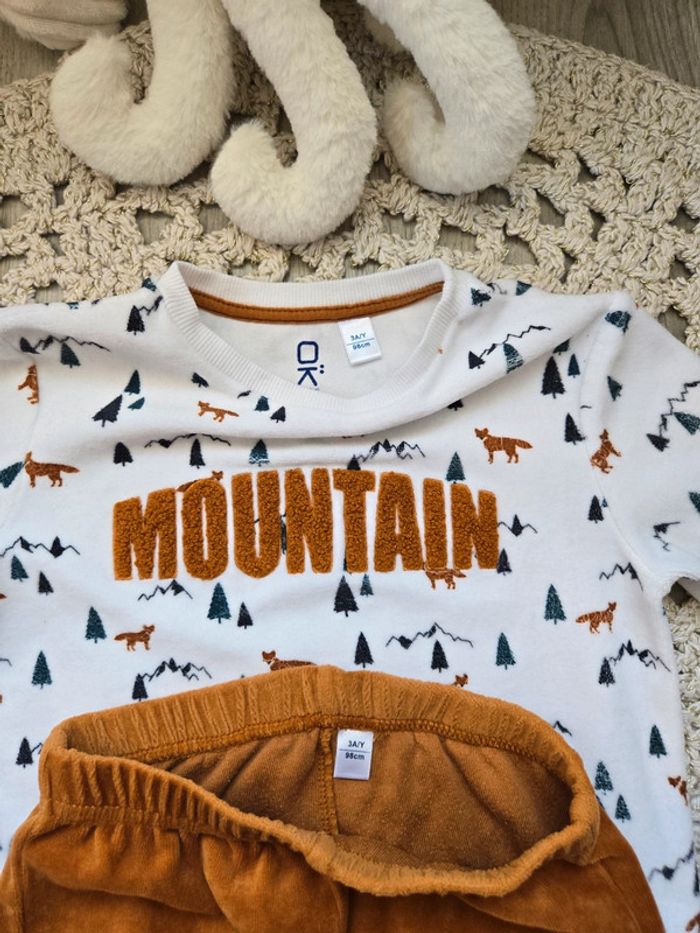 Boy: pyjama Okaidi Mountain 3 ans - photo numéro 4