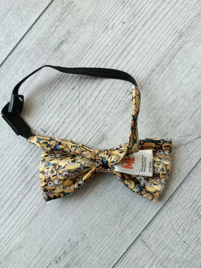 Noeud papillon minions - photo numéro 3