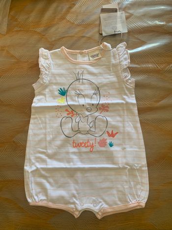 Barboteuse fille 6 mois Titi