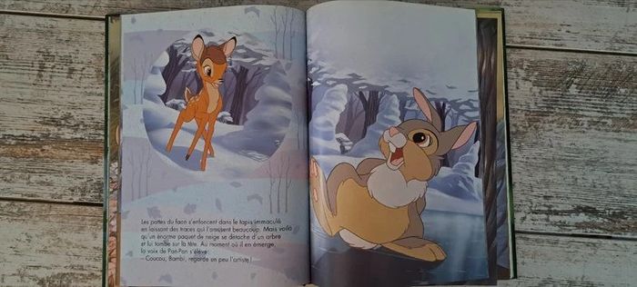 Gros livre album BAMBI 29X21 - photo numéro 4