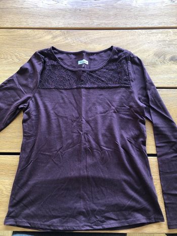 T-shirt taille m manches longues