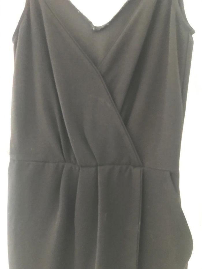Robe noire bretelle Mango S - photo numéro 3