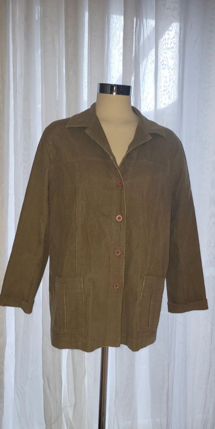 Veste velour Nature et Liberté 42