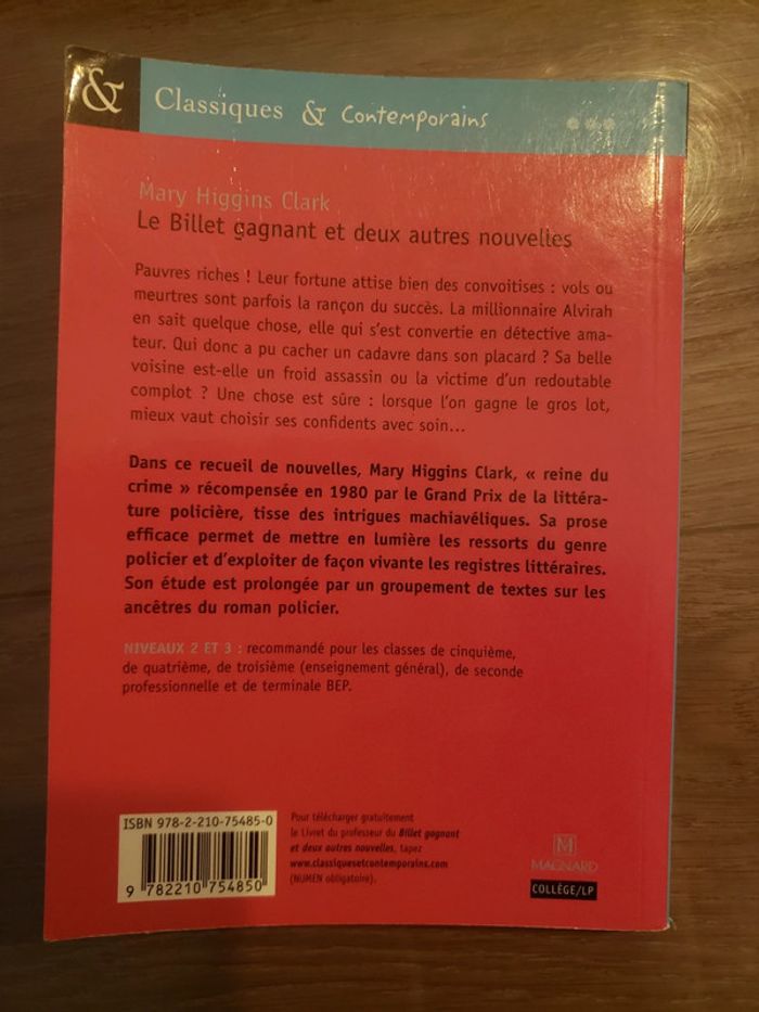 Le billet gagnant et deux autres nouvelles - photo numéro 2