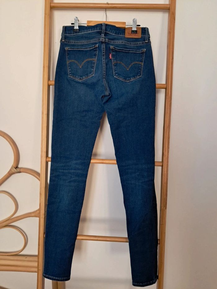 Jeans levi's 710 super skinny bleu brut w26 / S / 36 bon état - photo numéro 3