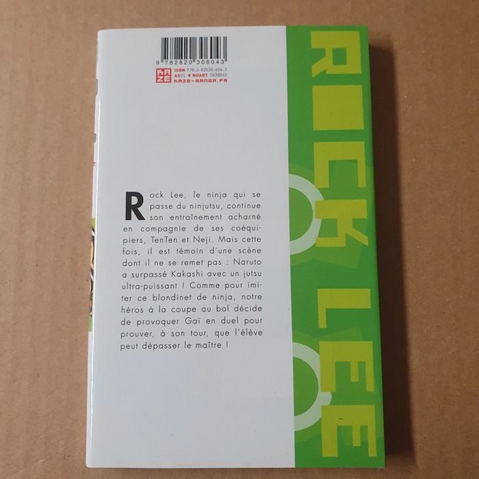 Rock Lee manga - photo numéro 2