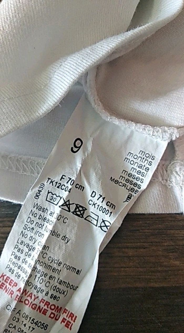 Tee shirt catimini 9 mois - photo numéro 6