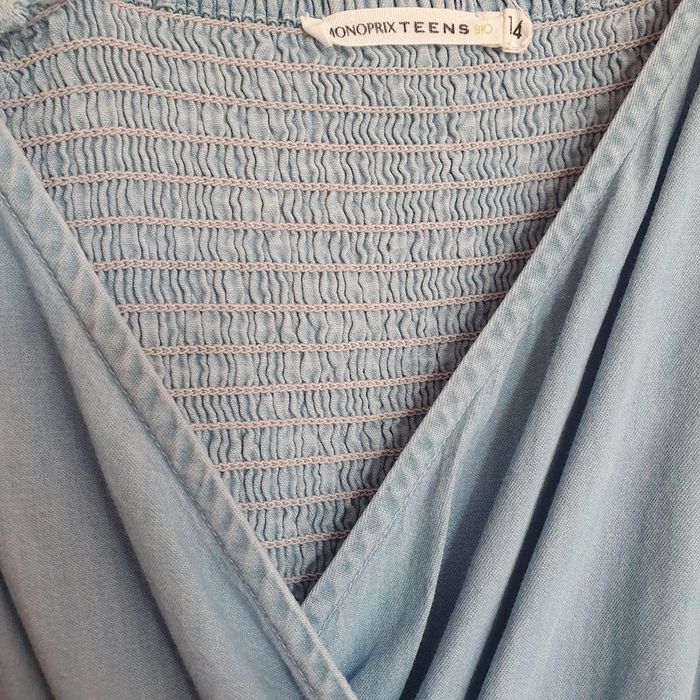 Robe longue smockée 14 ans - photo numéro 7