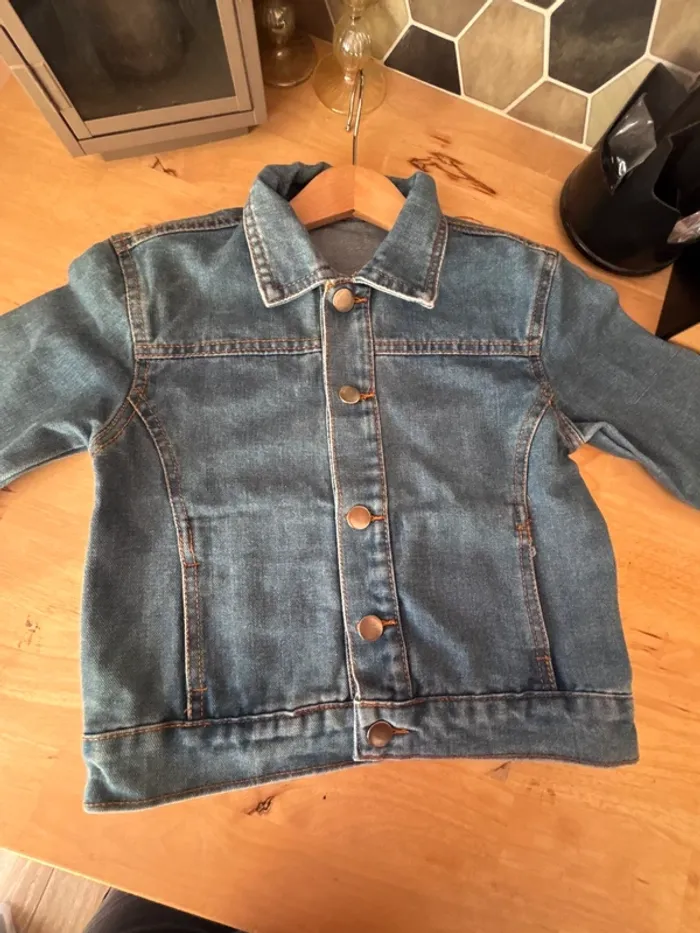 🩵 Veste en  coton couleur jean • Storytelling • 5 ans 🩵 - photo numéro 2