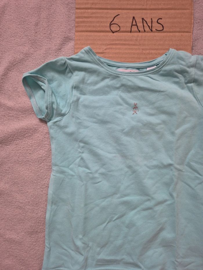 T-shirt fille 6 ans okaidi - photo numéro 2