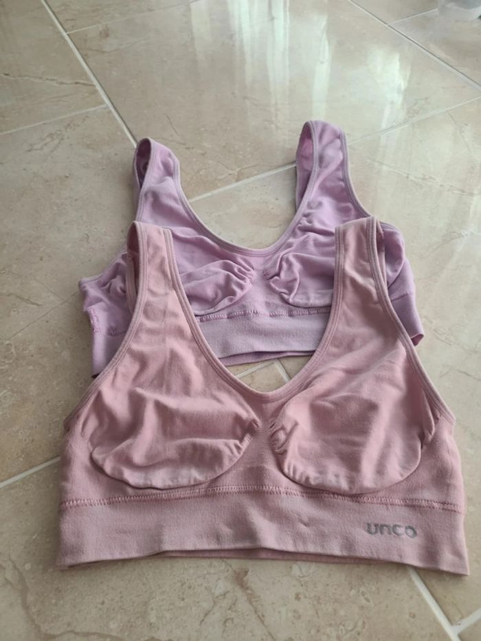 Lot de 2 brassières souples sans armature • taille M