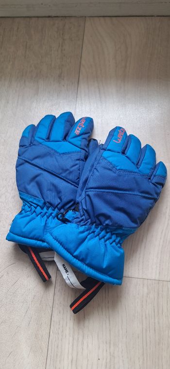 🧤 Gants bleus waterproof Wed'ze – Taille 6-8 ans – Très bon état