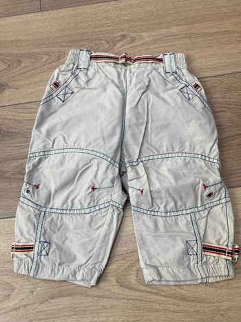 Pantalon baggy blanc cassé