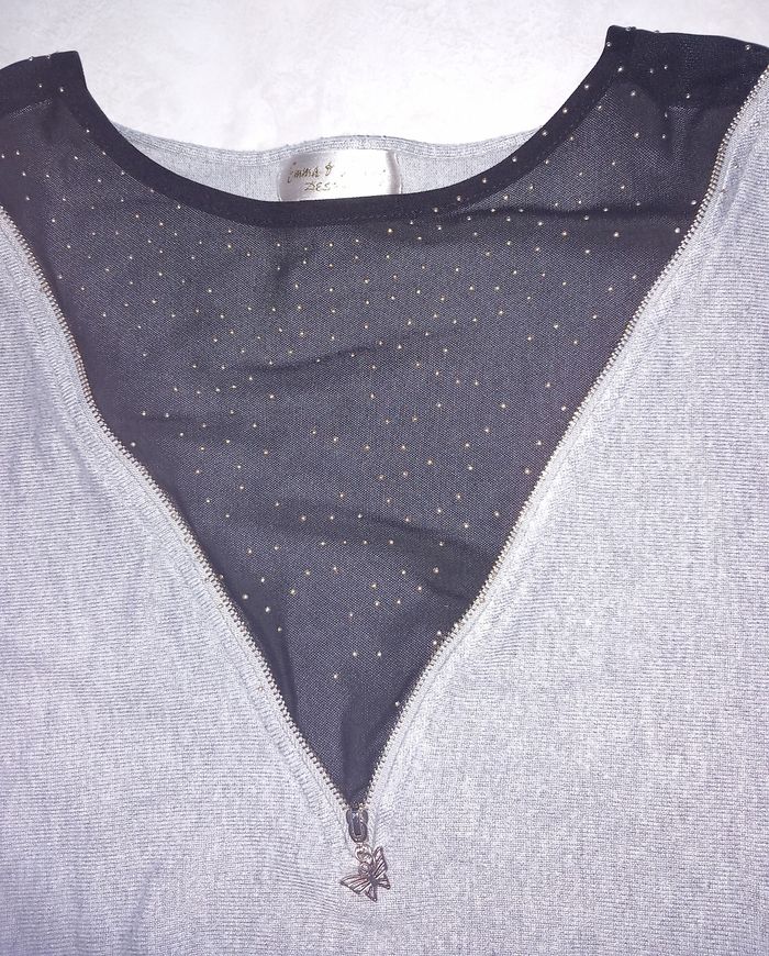Tee-shirt lo.g grande manches taille S - photo numéro 2