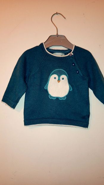Pull mixte obaibi 6 mois