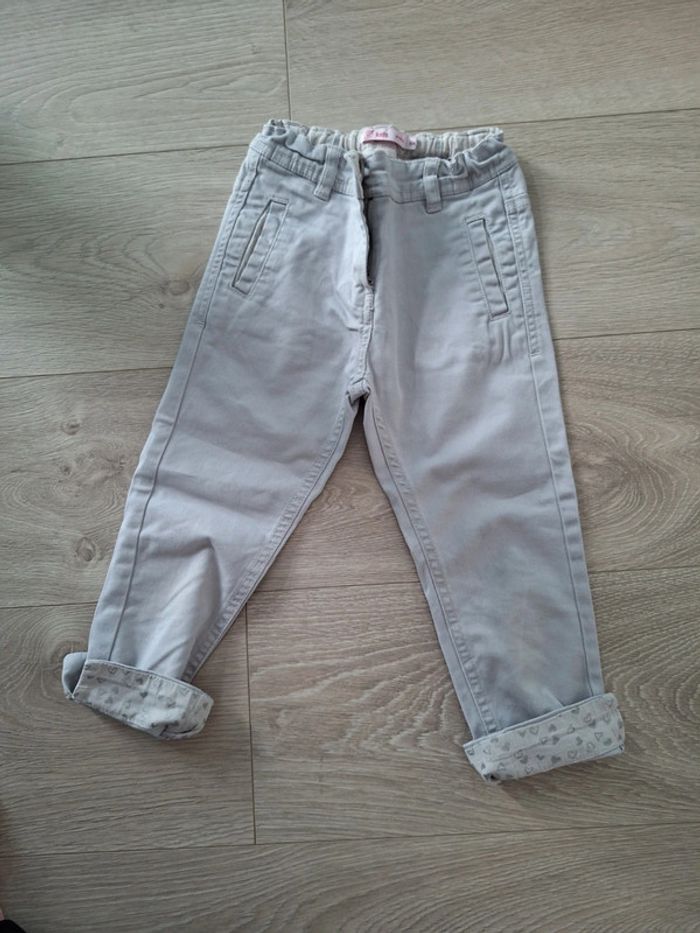 Pantacourt écru Gemo 7 ans