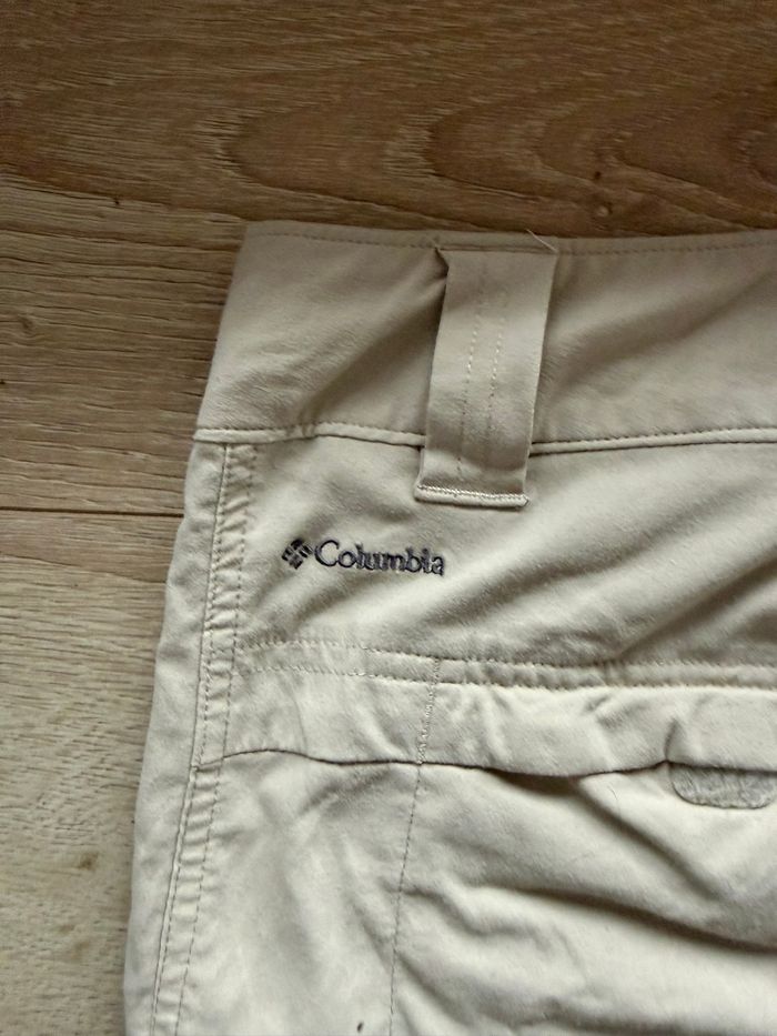 Pantacourt Randonnée Columbia – Beige – Femme – Taille 40/42 L – Omni-Shade - photo numéro 3