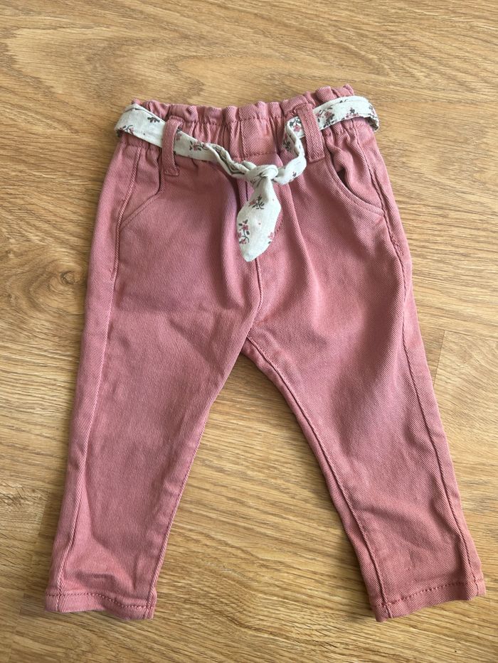 Pantalon rose Vertbaudet