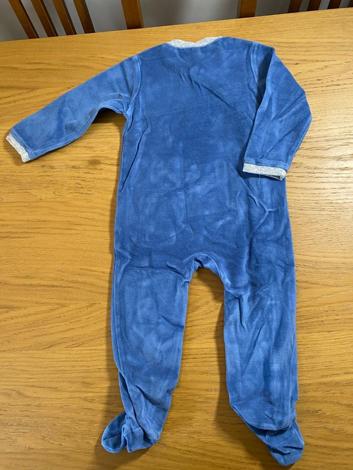 Pyjama Grenouillère dinosaures bleu Taille 23 mois - photo numéro 6
