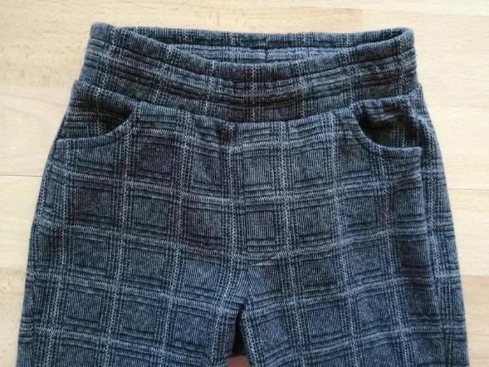 Pantalon gris à carreaux Kiabi 3 ans - photo numéro 3