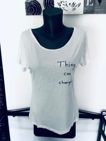 Tee shirt cache cache taille 36 excellent etat