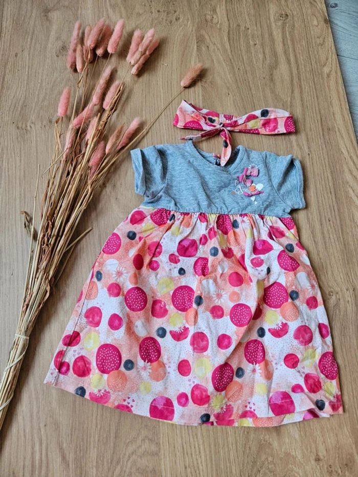Robe et bandeau souris mini 9 mois