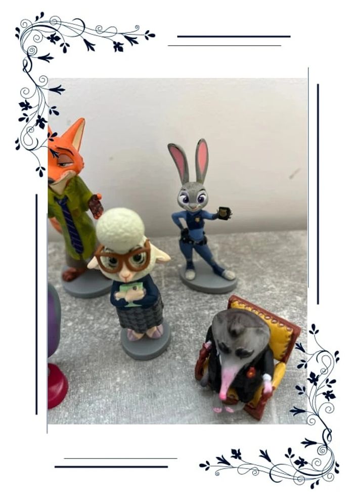 Lot figurines zootopie - photo numéro 4